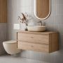 Invena Tavro QFS miska WC z deską wolnoopadającą wisząca bez kołnierza cappuccino CE-71-008 zdj.4