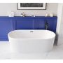 Invena Glamour wanna wolnostojąca 170x80 cm owalna biała AN-01-140 zdj.3