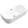 Invena Glamour wanna narożna 170x80 cm owalna biała AN-02-14P zdj.6