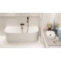 Invena Glamour wanna przyścienna 170x80 cm owalna biała AN-02-14U zdj.3