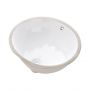 Invena Mykonos umywalka 49x40 cm podblatowa owalna biała CE-50-001 zdj.1