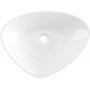 Invena Trigono umywalka 50x40.5 cm nablatowa biała CE-58-001-W zdj.3