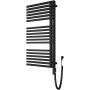 Instal Projekt Giulietta Electro grzejnik elektryczny 161x60 cm czarny/black swan GLTE-60/160C75+GH-09C2 zdj.1