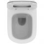 Ideal Standard Tesi miska WC z deską wolnoopadającą wisząca bez kołnierza biały połysk T354601 zdj.5