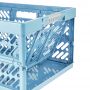 Keeeper Eco Ben kosz do przechowywania 45 l składany z miękkimi uchwytami Eco Blue 10225695000NN zdj.2
