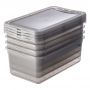 Keeeper Bea Clearbox pojemniki do przechowywania (4 szt) zestaw przezroczysty-szary 3001982700000 zdj.10
