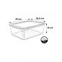 Keeeper Bea Clearbox pojemniki do przechowywania (3 szt) 3002000100000 zdj.2