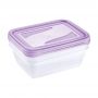 Keeeper Fredo Fresh pojemniki na żywność (3 szt) przezroczysty-fioletowy 3067552500000 zdj.1