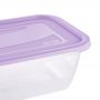 Keeeper Fredo Fresh pojemniki na żywność (2 szt) zestaw przezroczysty-fioletowy 3068052500000 zdj.2