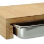 Kesper deska kuchenna 37,5x27,5 cm 1 szuflada drewno bambusowe 58354 zdj.3