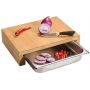 Kesper deska kuchenna 37,5x27,5 cm 1 szuflada drewno bambusowe 58354 zdj.1