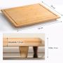 Kesper deska do krojenia 56x50 cm drewno bambusowe 58599 zdj.2