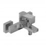 KFA Armatura Malaga bateria wannowo-prysznicowa ścienna gun metal grey 4524-010-61 zdj.1