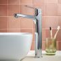 KFA Armatura Otava bateria umywalkowa stojąca chrom 5552-712-00 zdj.8