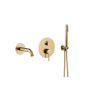 KFA Armatura Moza Brushed Light Gold zestaw wannowo-prysznicowy podtynkowy złoty jasny 5039-401-39 zdj.1