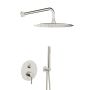 KFA Armatura Moza Brushed Nickel zestaw prysznicowy podtynkowy z deszczownicą nikiel szczotkowany 5039-501-21 zdj.1