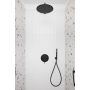 KFA Armatura Moza Black zestaw prysznicowy podtynkowy z deszczownicą czarny mat 5039-501-81 zdj.6