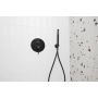 KFA Armatura Moza Black zestaw prysznicowy podtynkowy z deszczownicą czarny mat 5039-501-81 zdj.7