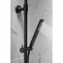 KFA Armatura Logon Black zestaw prysznicowy Premium ścienny termostatyczny z deszczownicą czarny mat 5746-920-81 zdj.5