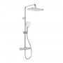 KFA Armatura Malaga zestaw prysznicowy ścienny termostatyczny z deszczownicą chrom 5756-910-00 zdj.1