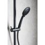 KFA Armatura Moza Black zestaw prysznicowy ścienny czarny mat 841-365-81 zdj.4