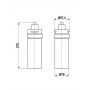 KFA Armatura filtr do baterii kuchennej Profine Lilac Small  824-514-86 zdj.2