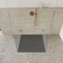Kaldewei Cayonoplan brodzik 80x80 cm kwadratowy model 2251-5 z obniżonym nośnikiem styropianowym cool grey 80 361147980666 zdj.3