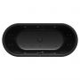 Kaldewei Centro Duo Oval wanna z hydromasażem 180x80 cm model 128 Body&Soul prawa czarny mat 282893880676 zdj.1