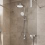 Kludi Freshline Dual Shower System zestaw prysznicowy ścienny chrom 6709005-00 zdj.4
