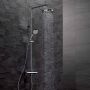 Kludi Dual Shower System zestaw prysznicowy ścienny termostatyczny chrom 6809405-00 zdj.4
