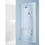 Kludi Zenta Dual Shower System zestaw prysznicowy ścienny chrom 6609005-00 zdj.3