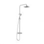 Kludi Logo Neo zestaw prysznicowy ścienny termostatyczny z deszczownicą chrom 6808205-00 zdj.1