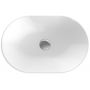 Koło Variform umywalka 60x40 cm wpuszczana owalna biała 500.730.01.6 zdj.1