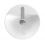 Koło Variform umywalka 45 cm nablatowa okrągła biała 500.770.01.6 zdj.1