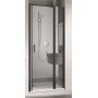 Kermi Cada XS Czarny Soft drzwi prysznicowe 80 cm prawe czarny soft/szkło przezroczyste CK1GR080203PK zdj.1