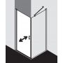 Kermi Cada XS drzwi prysznicowe 75 cm lewe srebrny połysk/szkło przezroczyste CK1KL07520VPK zdj.2