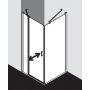 Kermi Cada XS drzwi prysznicowe 80 cm lewe srebrny połysk/szkło przezroczyste CK1NL08020VPK zdj.2
