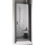 Kermi Cada XS Czarny Soft drzwi prysznicowe 70 cm prawe czarny soft/szkło przezroczyste CK1WR070203PK zdj.1