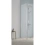 Kermi Cada XS ścianka prysznicowa 70 cm boczna srebrny wysoki połysk/szkło przezroczyste CKTWD07020VPK zdj.1