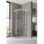 Kermi Nica NI C2 kabina prysznicowa część lewa 80x80 cm kwadratowa NIC2L08020VPK zdj.3