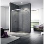Kermi Nica Walk-In ścianka prysznicowa 100 cm lewa wolnostojąca srebrny wysoki połysk/szkło przezroczyste NIJ2L10020VPK zdj.1