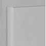 Kermi White Line Walk-In XB WIA ścianka prysznicowa 80 cm biały soft/szkło Stripe 4 XB WIA0802044K zdj.4