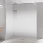 Kermi White Line Walk-In XB WIA ścianka prysznicowa 160 cm biały soft/szkło Stripe 4 XB WIA1602044K zdj.4