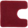 Kleine Wolke Relax dywanik łazienkowy 55x55 cm pod WC czerwony rubin 5405453129 zdj.2