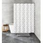 Kleine Wolke Classy zasłona prysznicowa 120x200 cm satyna biały 5911100238 zdj.2