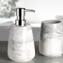 Kleine Wolke Marble dozownik do mydła 350 ml stojący marmur 5854901854 zdj.3