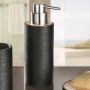 Kleine Wolke Kyoto dozownik do mydła 300 ml stojący czarny/bambus 5079926854 zdj.3