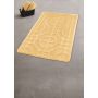 Kleine Wolke Mosaic Eco Care dywanik łazienkowy 60x50 cm bawełna żółty 9167537433 zdj.4