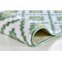 Kleine Wolke Alhambra dywanik łazienkowy 60x60 cm zielony 9174685135 zdj.3