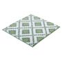 Kleine Wolke Alhambra dywanik łazienkowy 60x60 cm zielony 9174685135 zdj.1
